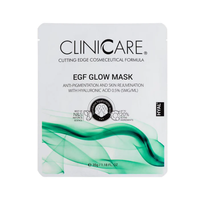 Clinicare EGF GLOW Sheet Mask 35g